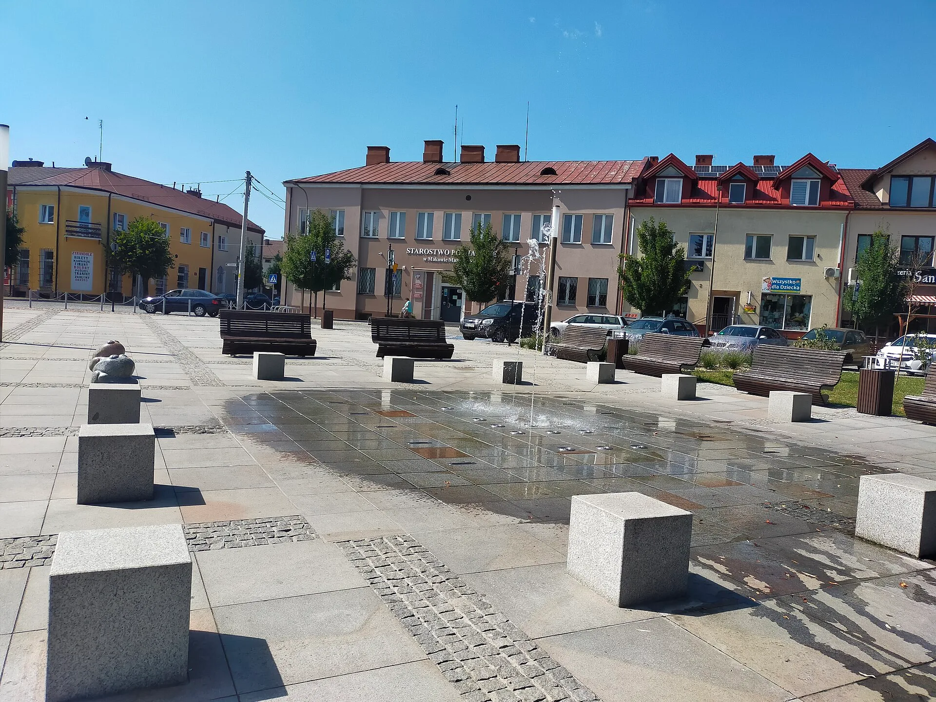 Maków Mazowiecki - widok miasta