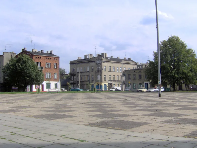 Pabianice - Stary Rynek w Pabianicach.