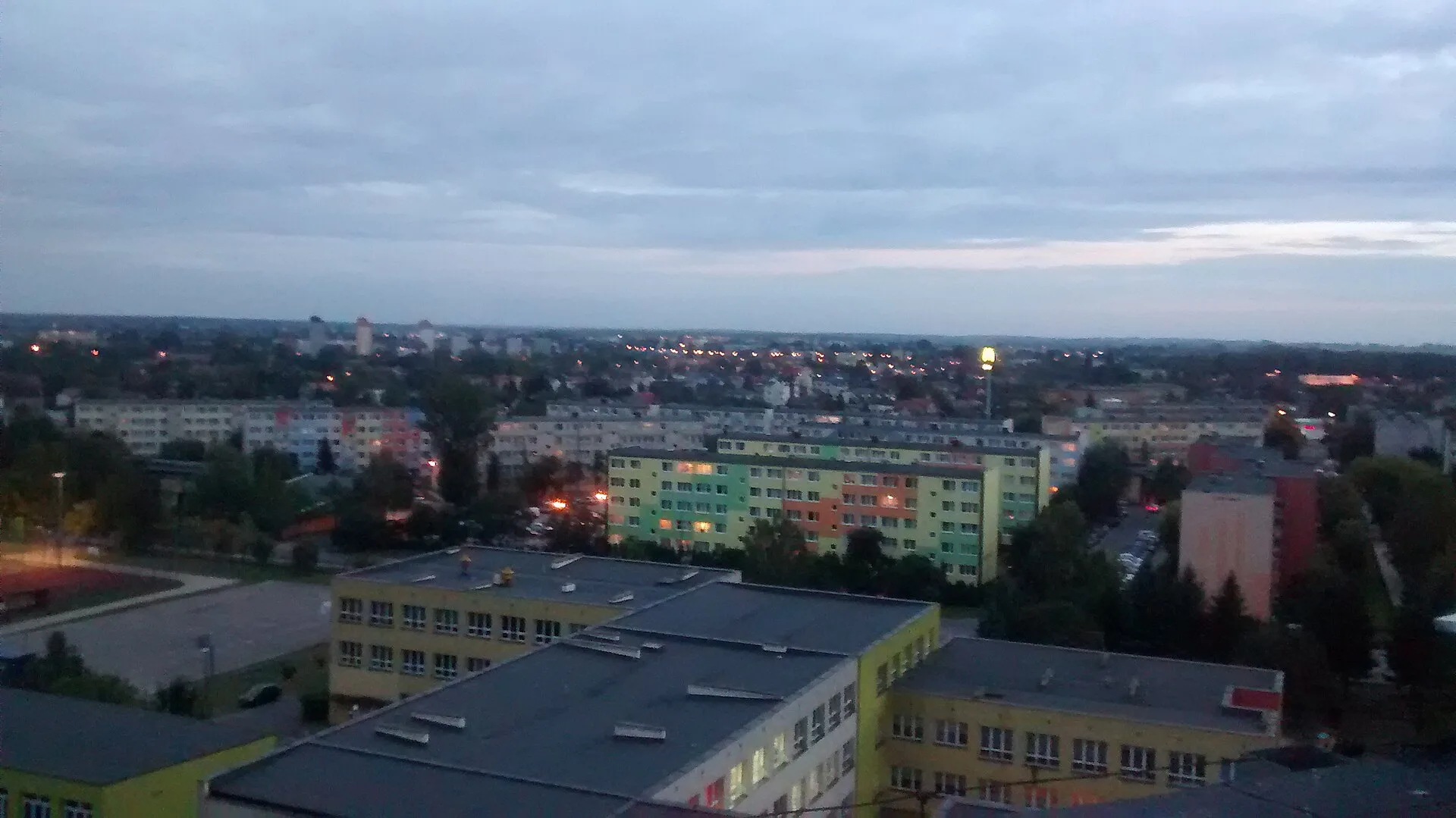 Skierniewice - Skierniewice - widok na miasto