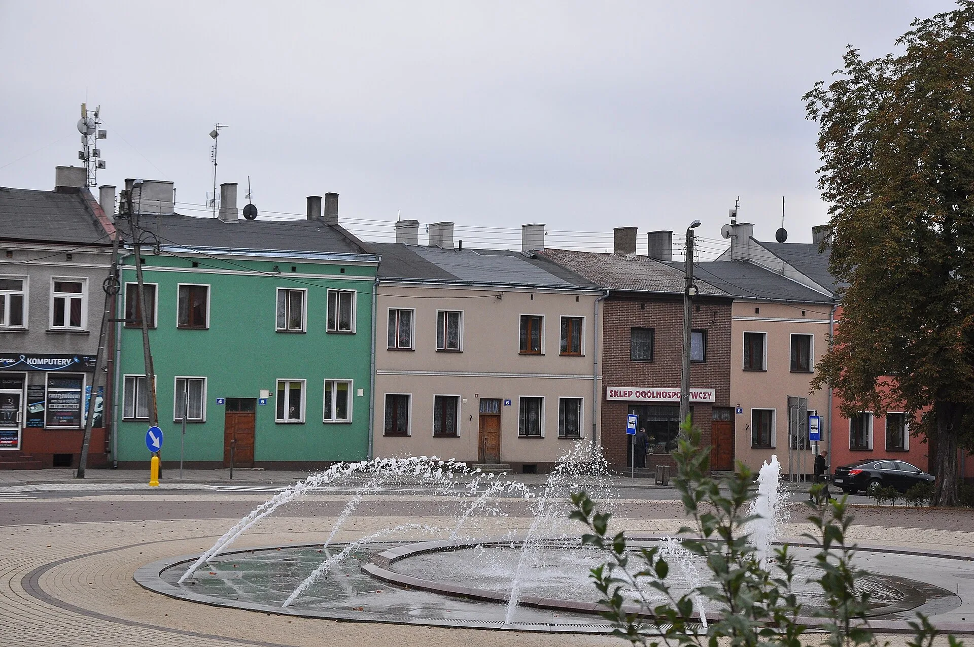 Żychlin - widok miasta
