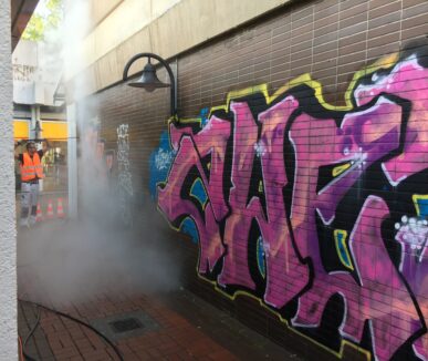 Usługa Usuwanie graffiti